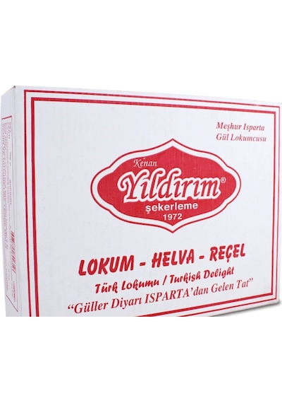 Yıldırım Şekerleme Gül Yapraklı Muska Gül Lokumu 1750 G