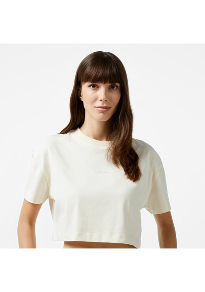 United4 Unıted4 1.0 Essentials Kadın Krem T-shirt