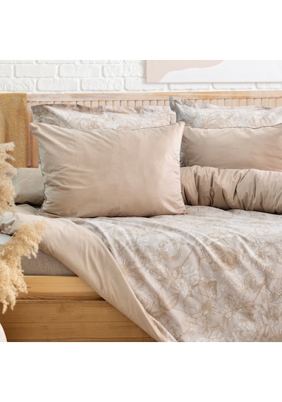 Schafer Home Premium Comfort Çift Kişilik Nevresim Takımı 6 Parça-ekru Ekru