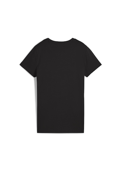 Puma 68508101 Graphics Floral Cat Logo Tee Kadın Spor Tişört SIYAH