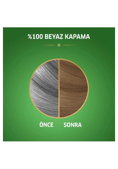 Hubrendy Tedarik Naturals Saç Boyası Açık Küllü Kumral 8/1