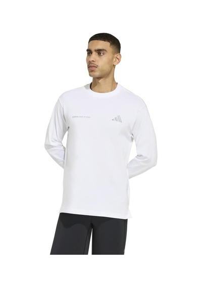 Adidas Rcc Ls Uf Beyaz Erkek Tişört Ks0488