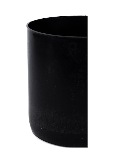 Yapay Çiçekçiniz Modern Tasarım Plastik Saksı Siyah