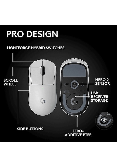 Logıtech G Pro X Superlight 2 Se 910-007555 Kablosuz Oyuncu Mouse