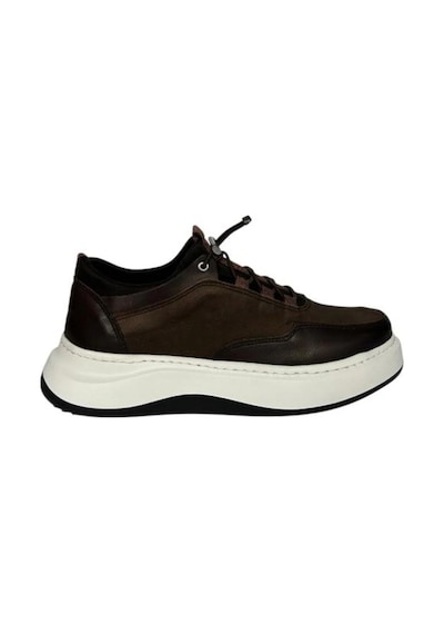 Kemal Tanca 883 6007 Erkek Hakiki Deri Spor Ayakkabı & Sneaker Kahve