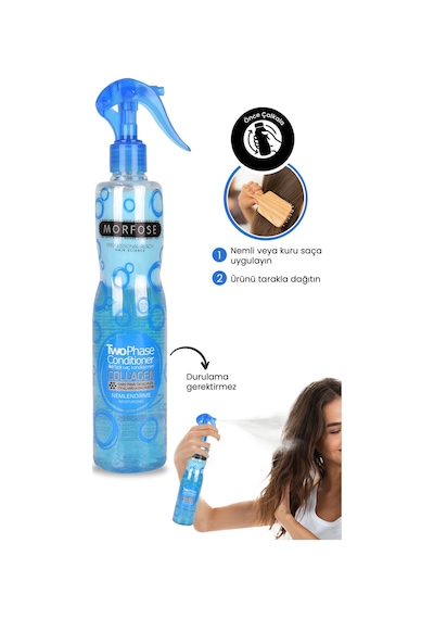 Morfose Collagen Sıvı Saç Kremi 400 Ml 3 Adet