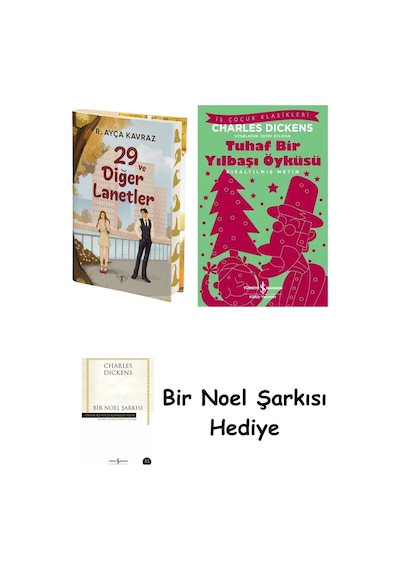 29 Ve Diğer Lanetler Ciltli + Tuhaf Bir Yılbaşı Öyküsü + Bir Noel Şarkısı