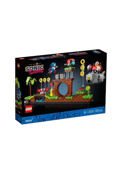 LEGO® Ideas 21331 Sonic The Hedgehog Yeşil Tepe Bölgesi 1125 Parça