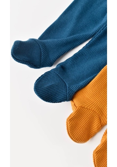 Organicera Babycosy Organik 2 Li Patikli Pantolon - Csym11602 - Rebebe