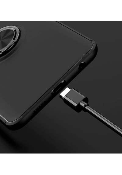 Redmi Note 9S Yüzüklü Standli Manyetikli Kamera Korumali Kilif 433446573