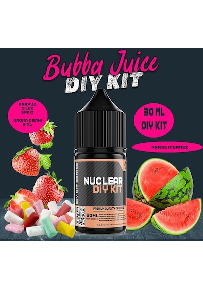 Nuclear 30 Ml Dıy Kit Bubba Juice Gıda Aroması 6 Ml Aroma İçerir