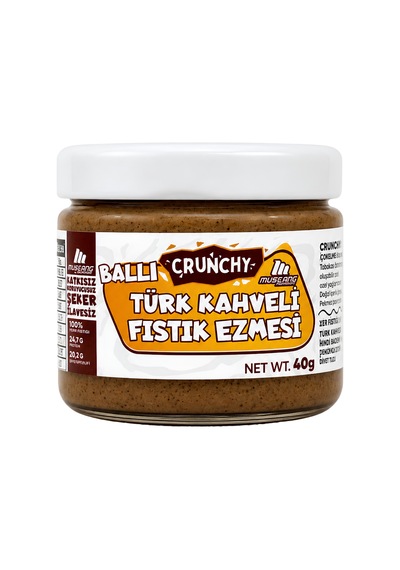 Mustang Nutrition Ballı Fıstık Ezmesi Türk Kahveli 40 Gr