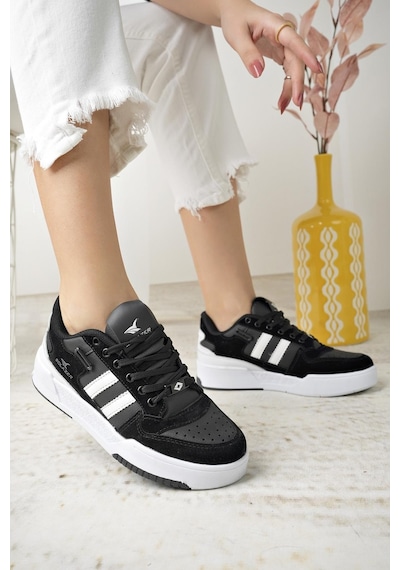 Solazer 020 Siyah Beyaz Anatomik Memory Foam Kadın Sneakers-siyah&beyaz Beyaz - Siyah Solazer 020 Siyah Beyaz Anatomik Memory Foam Kadın Sneakers-siyah&beyaz Beyaz - Siyah