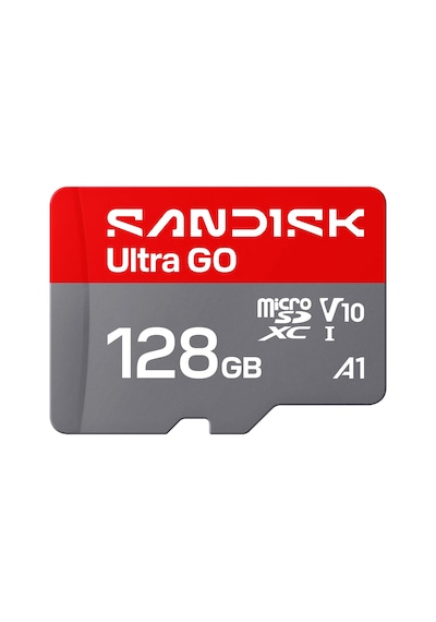 Sandısk Ultra Go Microsd Uhs I Card 128 Gb, Up To190mb/s