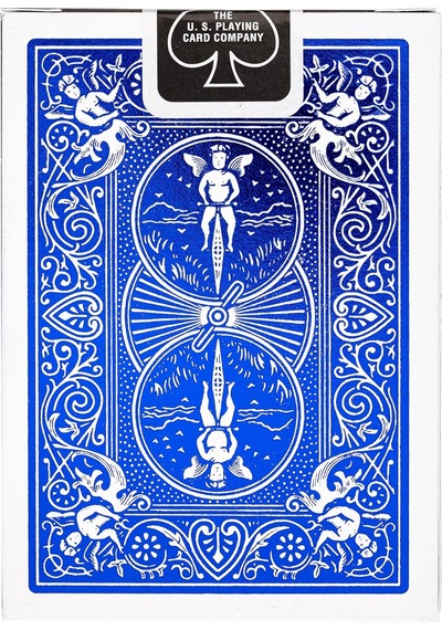 Bicycle Foil Back Cobalt Oyun İskambil Kartı