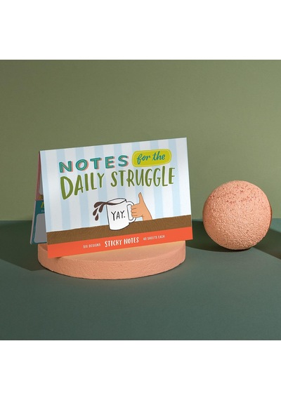 Em & Friends Daily Struggle Yapışkan Not Paketi, 6 Yapışkan Not Pedi Seti, 6,3 X 6,3 Cm Ve 40 Yaprak
