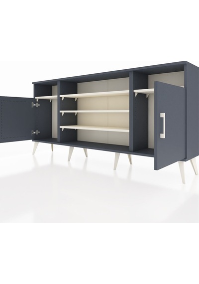 Arges Konsol 5 Raflı 2 Kapaklı 176x30x83 Antrasit-antrasit/aytaşı Antrasit/aytaşı Arges Konsol 5 Raflı 2 Kapaklı 176x30x83 Antrasit-antrasit/aytaşı Antrasit/aytaşı