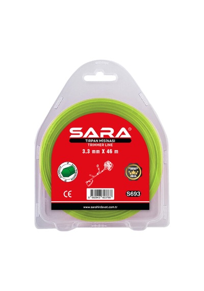 Sara S693 3,3 Mm X 46 M Altıgen Misinası