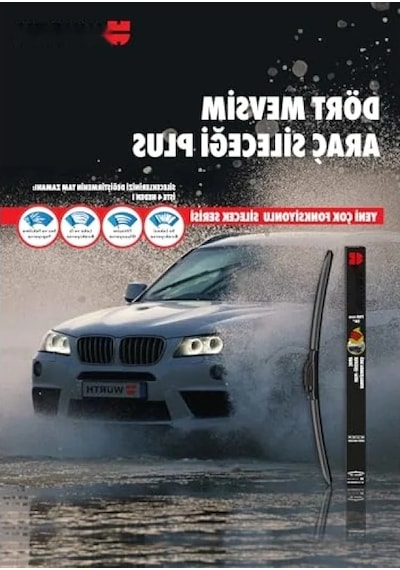 Araca Özel Uyumlu Muz Silecek Takımı - Fiat Punto 2007-2017