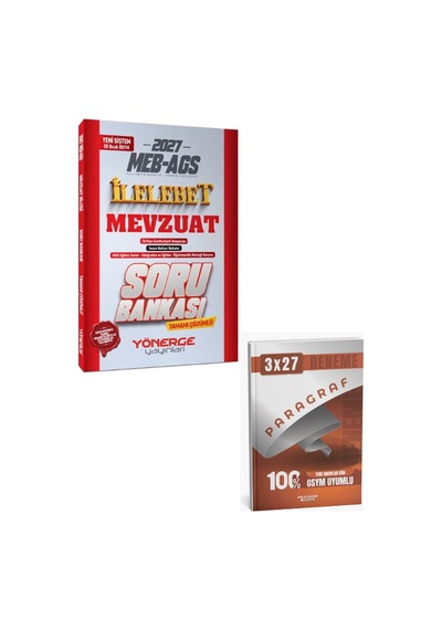 Yönerge 2027 Meb Ags Mevzuat İlelebet Soru Bankası+ Anla Kazan Paragraf