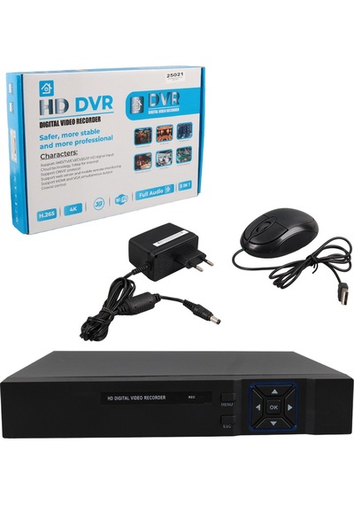 Powermaster KC-25021 9 Kanal 8 MP H265+ Nvr KNVR Kayıt Cihazı