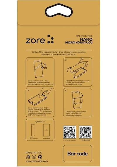 Mi 11 Lite Zore Nano Micro Temperli Ekran Koruyucu -
