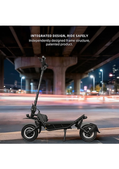 Rovoron R7 Elektrikli Scooter 3.000 Watt 65 Km/s Menzil 120 Km Mavi