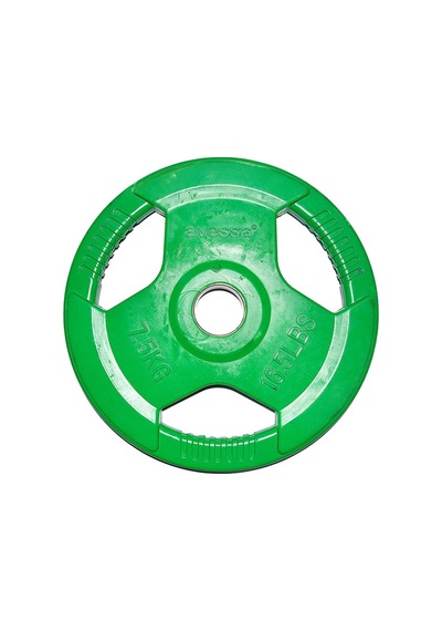 Avessa 7.5 Kg Olimpik Kauçuk Plaka Yeşil MB 12111