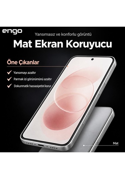 Redmi Note 17 Pro Max İle Uyumlu Mat Ekran Koruyucu 6.83 İnç, Anti-glare Yansıma Önleyici, Çizilmeye Dayanıklı Kırılmaz Nano Cam 99136862