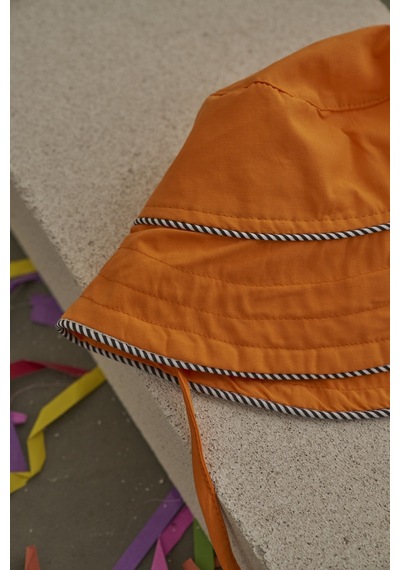 Ohlalakoala Candy Summer Biyeli Poplin Şapka Turuncu