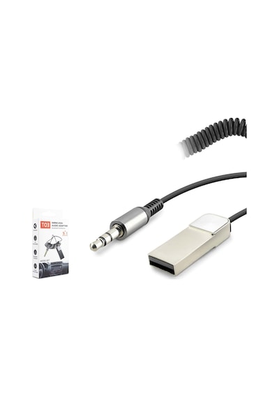 Hadron Hd9005 3.5mm Aux Bağlantılı Eller Serbest Görüşmeli Usb Güç Beslemeli Araç İçi Bluetooth V5.0 Adaptör - Siyah