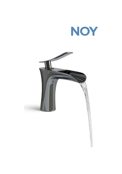 Lavabo Bataryası Krom Tek Kollu Su Tasarruflu Musluk Şelale Model Şık Tasarım Krom