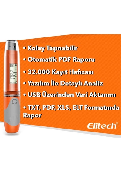 Rc-51H Sıcaklık Ve Nem Kayıt Cihazı Datalogger