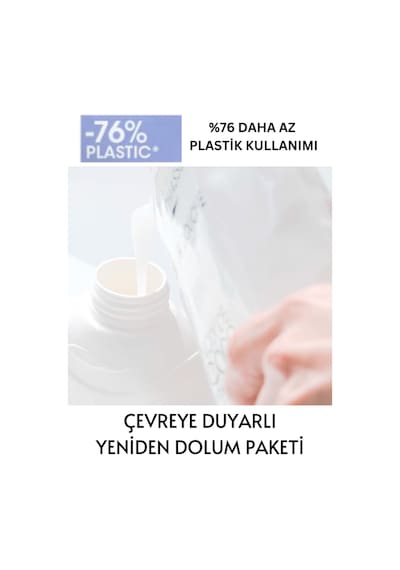Byphasse Caresse Süt Proteinli Kremli Duş Jeli Ekonomik Yeniden Dolum Paketi 1 L
