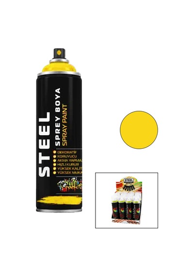 Sarı Metal Sprey Boya 200 Ml
