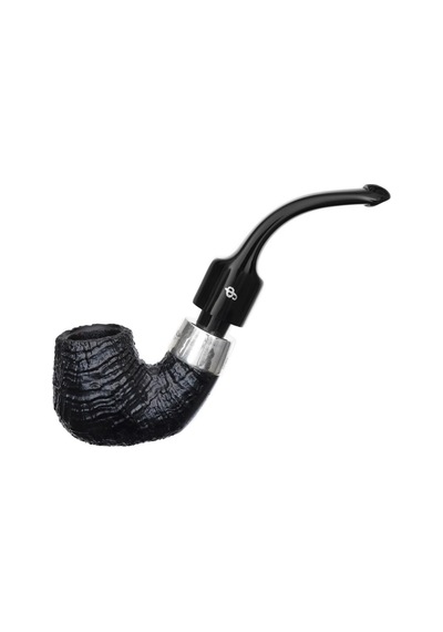 Peterson Deluxe System Sandblasted 12.5 9mm. Filtreli Akrilik Saplı Pipo 206402