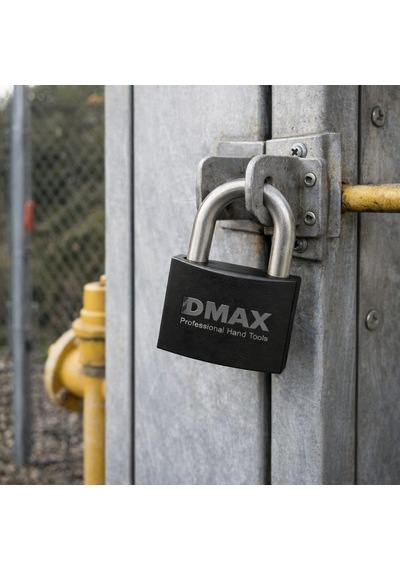 Extra Güçlü Çelik Asma Kilit Profesyonel Güvenlik Kilidi, Heavy Duty Metal Padlock, Dayanıklı Paslanmaya Dirençli Gövde, Kapı Depo Garaj Bahçe Dolap Konteyner Zincir Sandık İçin 25mm