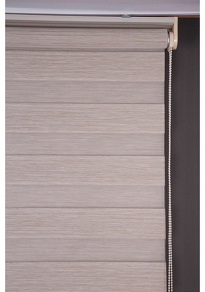 Oba Perde Bambu Pileli Zebra Perde Beyaz 80 x 190