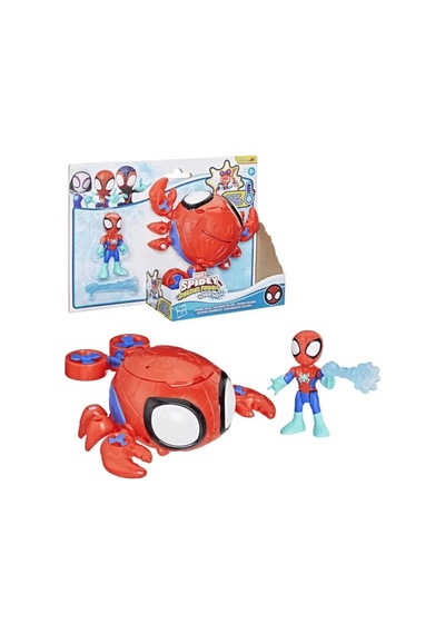 G1464 Spidey Waterwebs - Spider Crab Figür Ve Araç Oyun Seti +3 Yaş