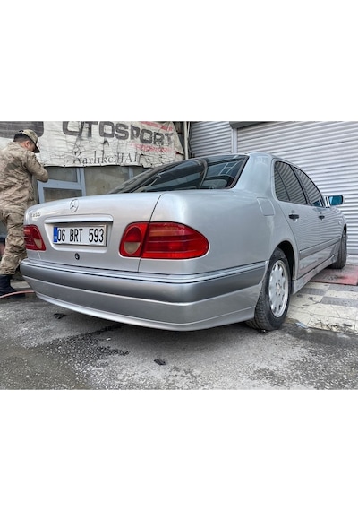 Mercedes W210 Avangarde Arka Tampon Eki Fiberglass Boyasız