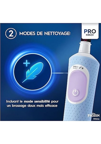 Oral-b Pro Kids 3+ Frozen Şarjlı Çocuk Diş Fırçası 2 Modlu, Nazik & Etkili Temizlik Şarjlı
