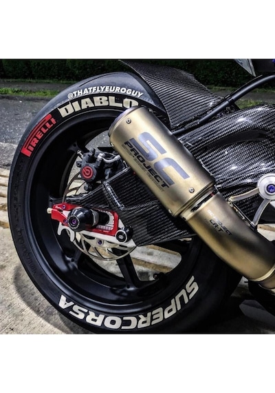 Pirelli Diablo Supercorsa Motorsiklet Lastik Yazısı 4x Diablo 4x Supercorsa