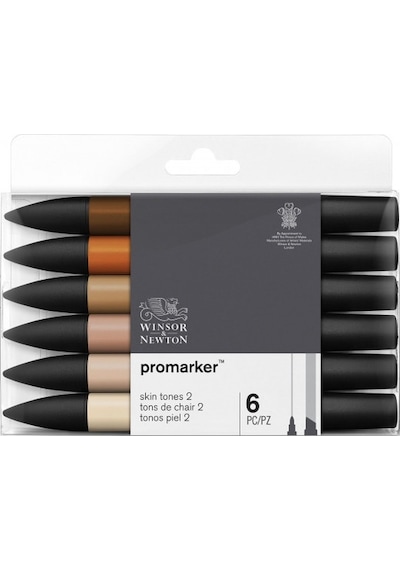 Winsor Newton Promarker 6Li Set Skin Tones 2 N 1704 2031C