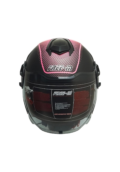 Motosiklet Yarım Kask Double Güneş Vizörlü Siyah Ece Sertifikalı Abs Material Motorcu Kaskı Welkin Çok Renkli