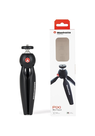 Manfrotto Mtpiximii-b Pixi Masa Tripodu, 1 Kg'a Kadar, Kompakt Ve