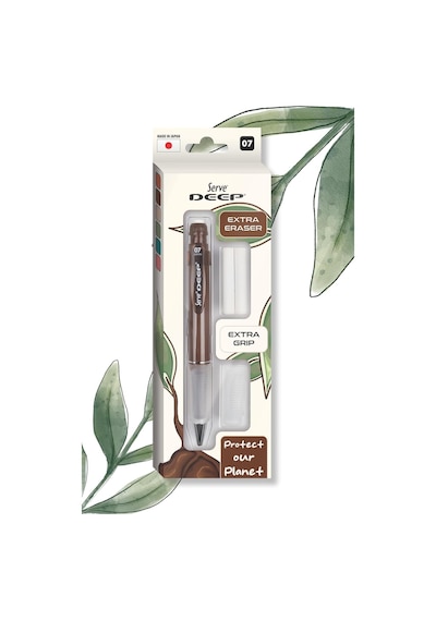 Deep Klm & Grıp & Sılgı Yedeklı Set 07mm Kahverengı Kahverengi