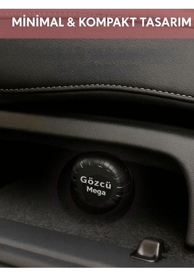 Gözcü Mobil Mega Takip Cihazı Ios Android Uyumlu Motor Araç Taşıt Gps Cihazı Su Geçirmez 5-10 Dakika Aralıklı
