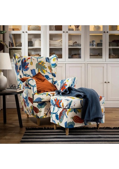 Ikea Beyaz Konforlu Kanepe - Tekli Koltuk Kılıfı