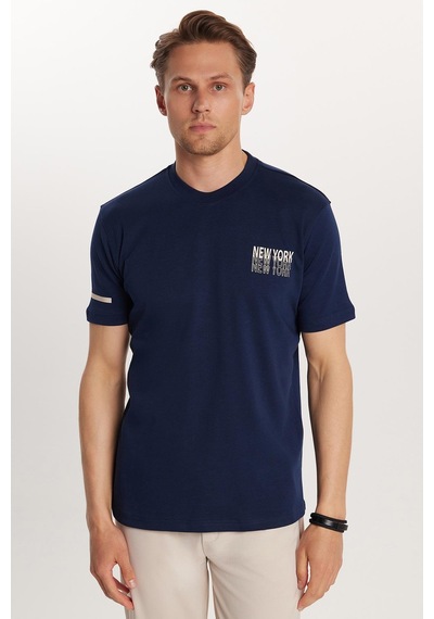 Tudors Erkek Slim Fit Dar Kesim Pamuklu Düz Basic Baskılı Bisiklet Yaka Lacivert Tişört-33805 Lacivert Tudors Erkek Slim Fit Dar Kesim Pamuklu Düz Basic Baskılı Bisiklet Yaka Lacivert Tişört-33805 Lacivert