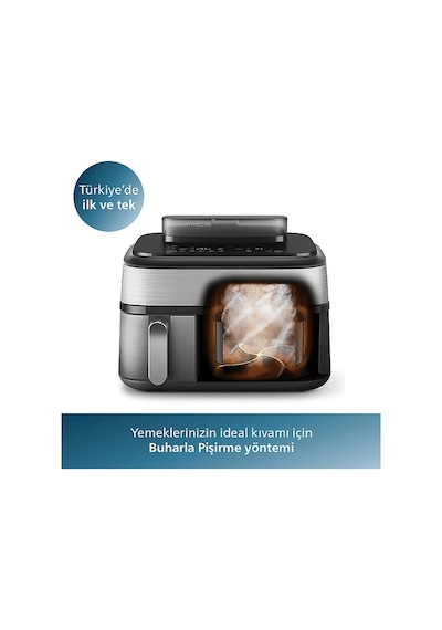 Phılıps NA555/00 5000 Serisi Çift Hazneli Airfryer